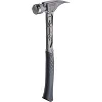 Marteau de charpente en titane meul&eacute; TIBONE, 14 oz, Prise en Acier plein, 15-1/4" lo Cantin et fils