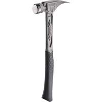 Marteau de charpente en titane lisse TIBONE, 14 oz, Prise en Acier plein, 15-1/4" lo Cantin et fils