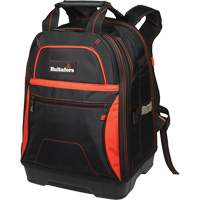 Molded Base Bottom Tool Backpack, Black/Red, Ballistic/Polyester Cantin et fils