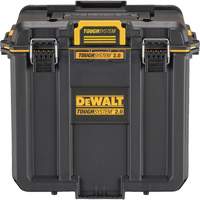 Boîte &agrave; outils compacte et profonde ToughSystem 2.0, 10" x 15-7/20" x 13-4/5", Noir/Jaune Cantin et fils