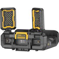 Baladeuse ajustable ToughSystem 2.0 avec rangement, 16" x 11" x 14", Noir/Jaune Cantin et fils