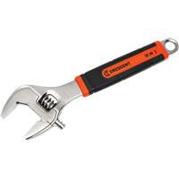 Adjustable Wrench, 12" L, 46 mm/3-1/5" Max Width, Chrome/Polished Cantin et fils