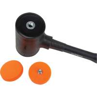 Dead Blow Hammer, 45 oz. Head Weight, Polyurethane Face, Fibreglass Handle, 13" L Cantin et fils