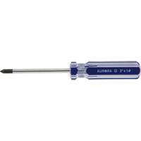 Tournevis Philips bleu transparent avec bandes, #1, Prise Plastique Cantin et fils