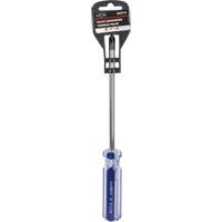 Tournevis Philips bleu transparent avec bandes, #3, Prise Plastique Cantin et fils