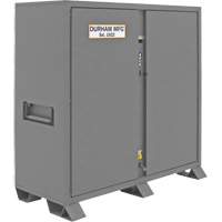 Jobsite Storage Cabinet, Steel, 47.5 Cubic Feet, Grey Cantin et fils