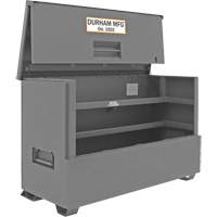 57.4 cu. ft. Jobsite Piano Box, 72-7/16" W x 33-7/8" D x 49-7/16" H, Grey Cantin et fils