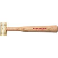 Brass Hammer with Hickory Handle, 1 lbs Head Weight, 11" L Cantin et fils