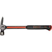 Marteau de charpente en acier avec face meul&eacute;e, 22 oz, Prise en Acier plein, 16" lo Cantin et fils