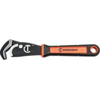 Self-Adjusting Dual Material Pipe Wrench, 1-1/2" Jaw Capacity, 12" Long, Black Oxide Finish, Cushion Handle Cantin et fils