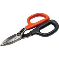 Straight Pattern Tinner Snips, 1-31/50" Cut Length, Straight Cut Cantin et fils
