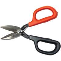 Straight Pattern Tinner Snips, 1-31/50" Cut Length, Straight Cut Cantin et fils
