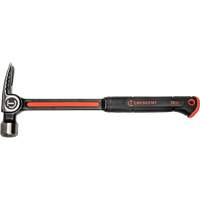 Marteau de charpente &agrave; face meul&eacute;e, 28 oz, Prise en Acier plein, 16" lo Cantin et fils
