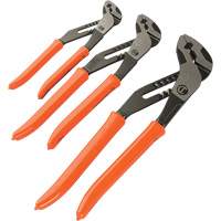 Z2 K9 Straight Jaw Dipped Handle Tongue & Groove Plier Set, 3 Pieces Cantin et fils