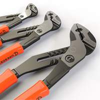 Z2 K9 Straight Jaw Dipped Handle Tongue & Groove Plier Set, 3 Pieces Cantin et fils