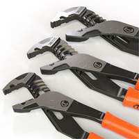 Z2 K9 Straight Jaw Dipped Handle Tongue & Groove Plier Set, 3 Pieces Cantin et fils