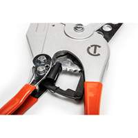 Coupe tuyau en PVC &agrave; rochet avec prises tremp&eacute;es, Capacit&eacute; de 1/4"- 2-3/8" Cantin et fils