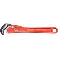 Self-Adjusting Pipe Wrench, 1-1/2" Jaw Capacity, 12" Long, Powder Coated Finish, Non-Ergonomic Handle Cantin et fils