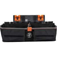 Bucket Work CentreS-Hook Large Pouch Module, Nylon, 3 Pockets, Black/Orange Cantin et fils