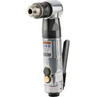 Perceuse pneumatique &agrave; angle, 20,5 pi, cu/min, 1/4" NPT, 98 dBA, 3/8" mandrin, Avec cl&eacute; Cantin et fils