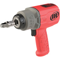 Red Air Impact Wrench, 1/2" Drive, 1/4" NPT Air Inlet, 7500 No Load RPM Cantin et fils
