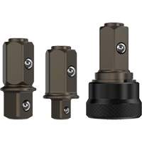 Jeu de carr&eacute;s d'entraînement de rechange de 1/4" et 3/8"pour cl&eacute; &agrave; cliquet &agrave; t&ecirc;te scell&eacute; DCF500 Cantin et fils