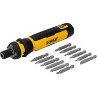 Jeu de tournevis sans fil de 14 morceaux avec commande FLEXDRIVE, 4 V, 44 lb-po/5 Nm couple max. Cantin et fils