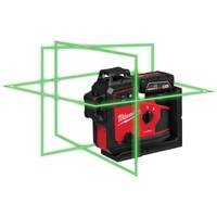 M12 Green 360° 3-Plane Laser with Automatic Alignment & Receiver Cantin et fils