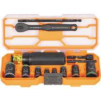 Flip-16 KNECT Ratcheting Impact Flip Socket Screwdriver Set, 13 Pcs Cantin et fils
