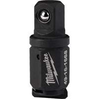 Adaptateur d'enclume pour cl&eacute; &agrave; rochet polygonale INSIDER, Prise 3/8", Douille 3/8", 0,63" lo, Sph&eacute;rique Cantin et fils