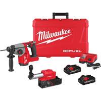 Marteau rotatif FUEL SDS Plus avec ensemble extracteur de poussi&egrave;re, 18 V, 5/8", 1400 tr/min Cantin et fils