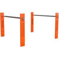 RAILWORKS Electrician's Corner Posts for Industrial Utility Cart Cantin et fils