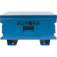 Coffre &agrave; outils de chantier, 33" x 20-3/10" x 18-3/10", Acier, Bleu Cantin et fils