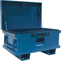 Coffre &agrave; outils de chantier, 33" x 20-3/10" x 18-3/10", Acier, Bleu Cantin et fils