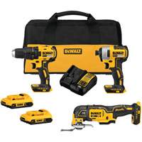 Brushless Cordless 3-Tool Combo Kit, Lithium-Ion, 20 V Cantin et fils