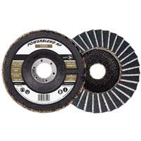 Disque &agrave; lamelles POWERBLEND NF, 4-1/2" x 7/8", Type 29, Grain Z60, Alumine de zirconium Cantin et fils