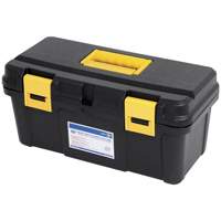 JPTB-16 Plastic Hand Tool Box, 16" W x 8" D x 7-1/2" H, Black Cantin et fils