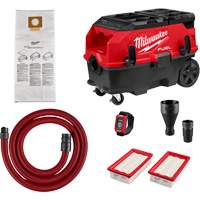 M18 FUEL 9 Gallon Dual Battery Dust Extractor with PACKOUT Compatibility and VACLINK Kit, 27-3/4" x 19" Cantin et fils