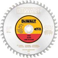 Ferrous Circular Saw Blade, 8", 40 Teeth, Metal Use Cantin et fils