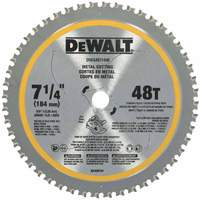 Circular Saw Blade, 7-1/4", 48 Teeth, Metal Use Cantin et fils