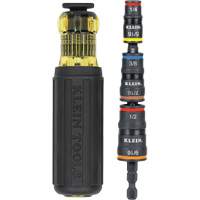 7-in-1 Impact Flip Socket Set with Handle, 1/2"/5/16"/1/4"/7/16"/9/16"/3/8' Drive, 7 Pcs Cantin et fils