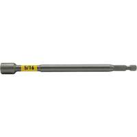 Impactech&reg; Nut Driver, 5/16" Tip, 1/4" Drive, 6" L, Magnetic Cantin et fils