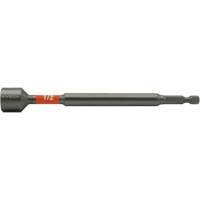 Impactech&reg; Nut Driver, 1/2" Tip, 1/4" Drive, 6" L, Magnetic Cantin et fils