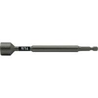 Impactech&reg; Nut Driver, 9/16" Tip, 1/4" Drive, 6" L, Magnetic Cantin et fils