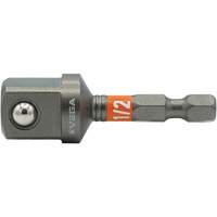 Impactech&reg; Impact Socket Adapter, 1/4" Drive Size, 1/2" Male Size, 2" L Cantin et fils