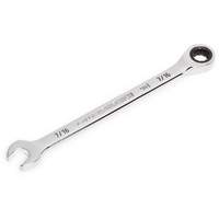 90-Tooth Ratcheting Combination Wrench, 12 Point, 7/16", Chrome Finish Cantin et fils