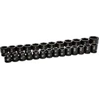 6 Point Metric Socket Set, 26 Pcs, Impact, 3/4" Drive Size Cantin et fils