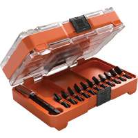 Jeu de forets &agrave; chocs minces Proflex, 12 mcx, Magn&eacute;tique Cantin et fils