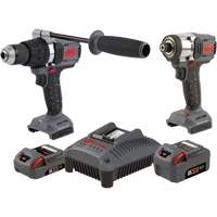 Hammer Drill & Impact Driver Combo Tool Kit, Lithium-Ion, 20 V Cantin et fils