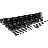 6-Point SAE/Metric Master Socket Set, 209 Pcs, Impact, Deep Cantin et fils